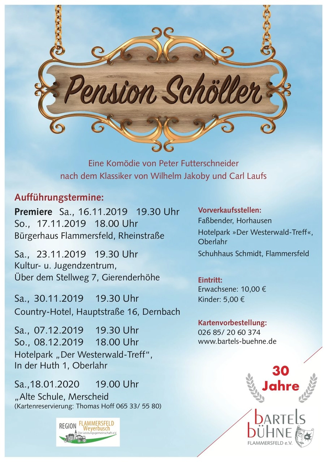Peter Futter Schneider – Geschichten aus Büchern durch Bühnenaufführungen zum Leben erwecken – Das Plakat